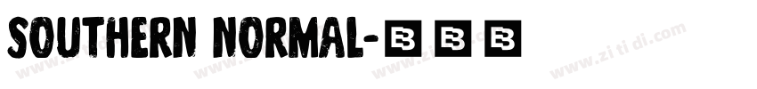 Southern Normal字体转换